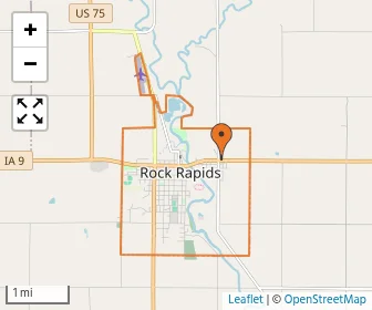 Area schools map